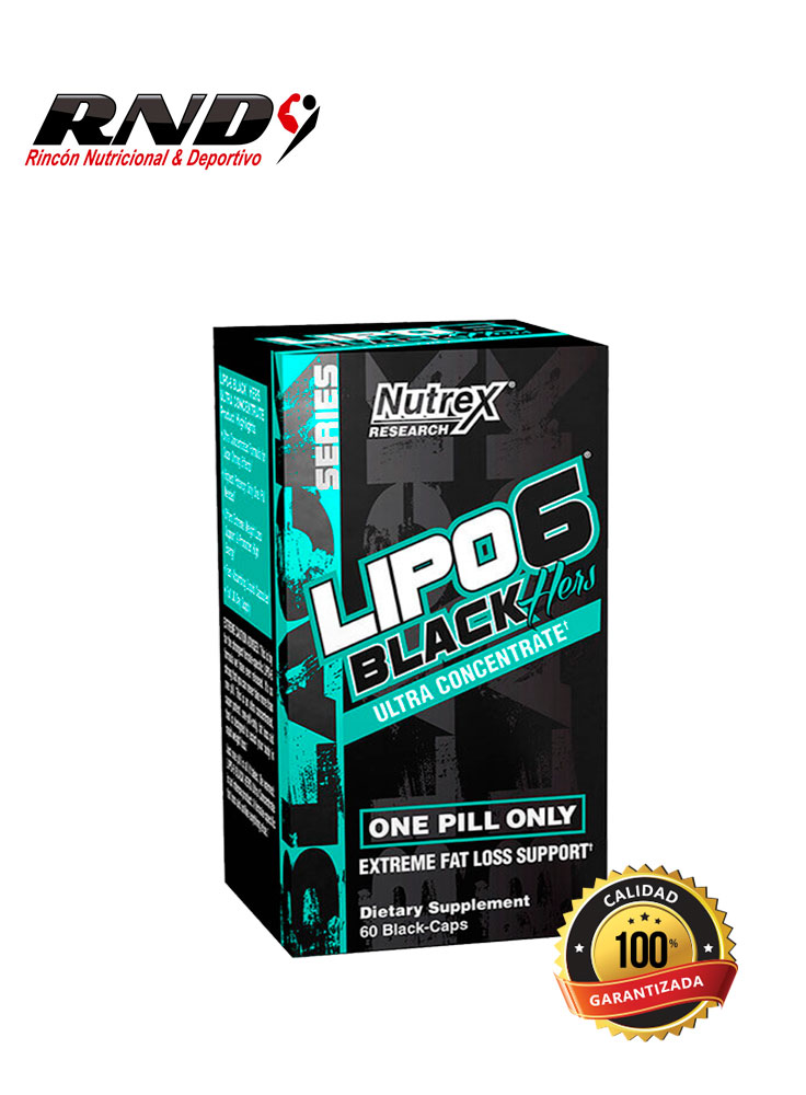 LIPO 6 BLACK HERS (60 SERV) AMERICANO