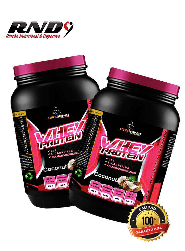 2 WHEY PROTEIN WOMAN (60 SERV)