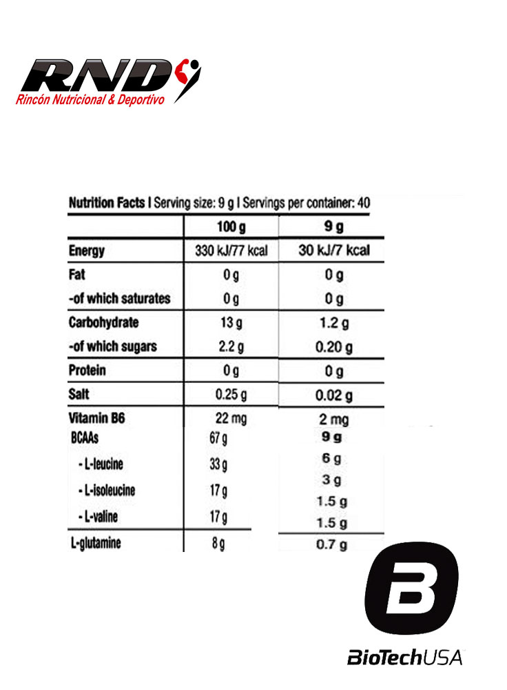 BCAA ZERO (40 SERV)