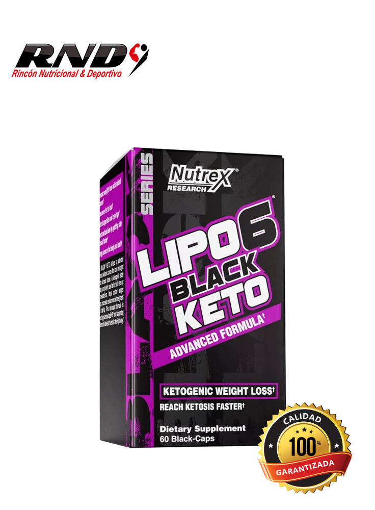 LIPO 6 BLACK KETO (30 SERV)