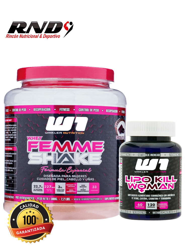 FEMME SHAKE + LIPO KILL WOMAN (33 SERV)