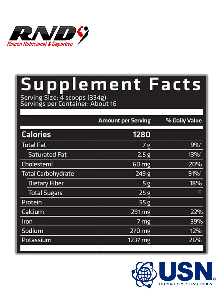 ANABOLIC MASS (16 SERV)