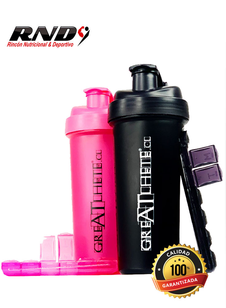 SHAKER GREATHLETE PASTILLERO (700 ML)