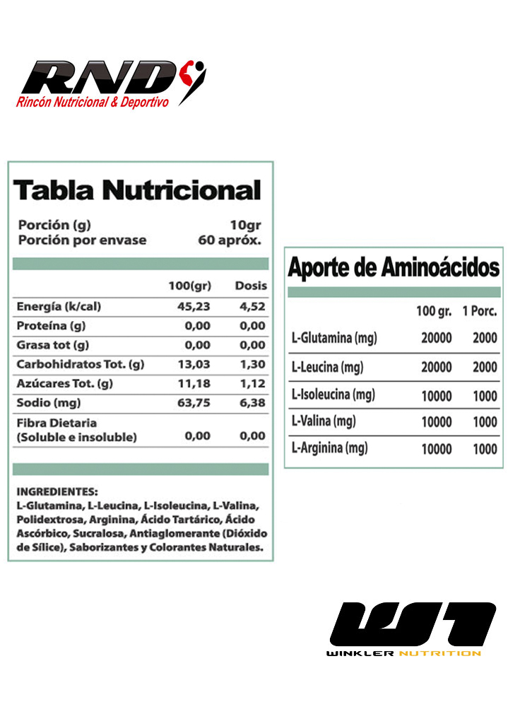 AMINO BCAA + (60 SERV)