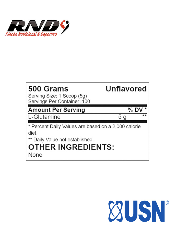 GLUTAMINE MICRONIZED POWDER (100 SERV)