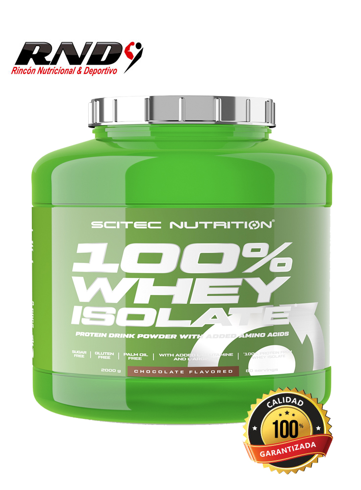 100% WHEY ISOLATE (80 SERV)