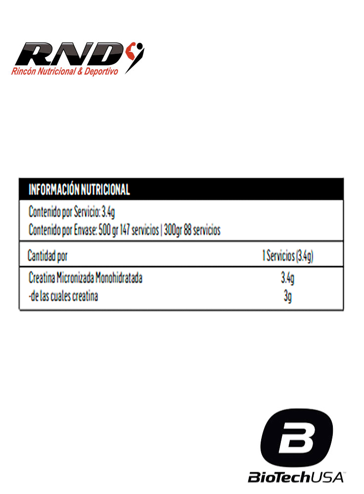 100% CREATINE MICRONIZED MONOHYDRATE (88 SERV)