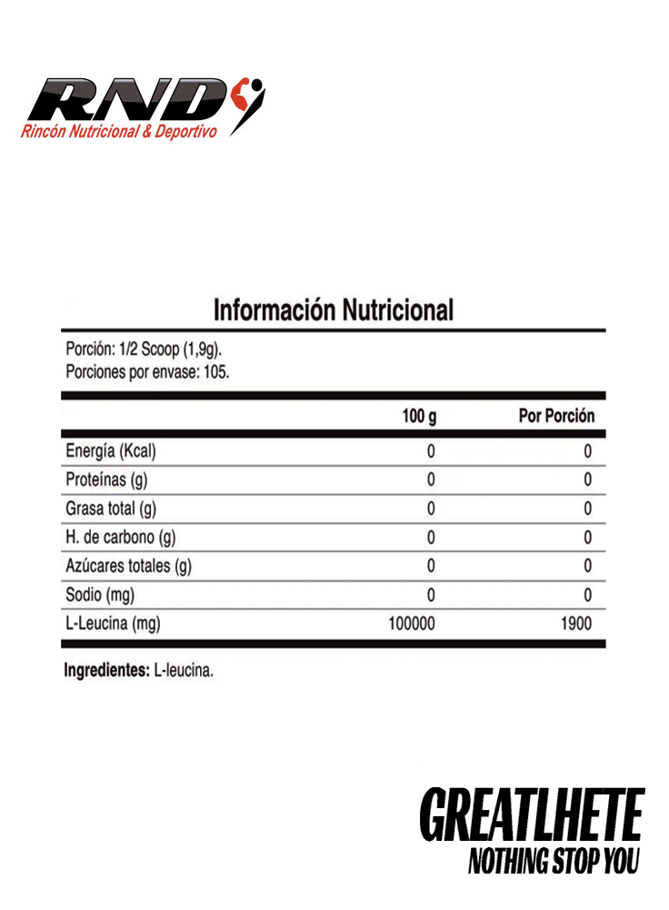 LEUCINA PRO (105 SERV)