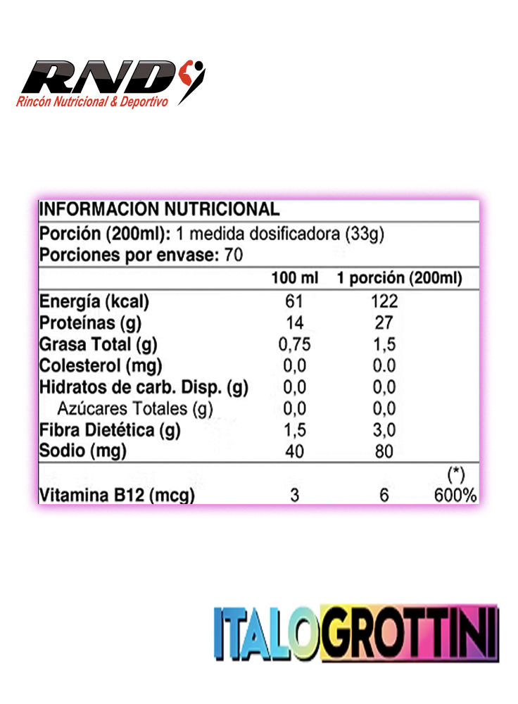 PROTEINA VEGANA B12 (70 SERV)