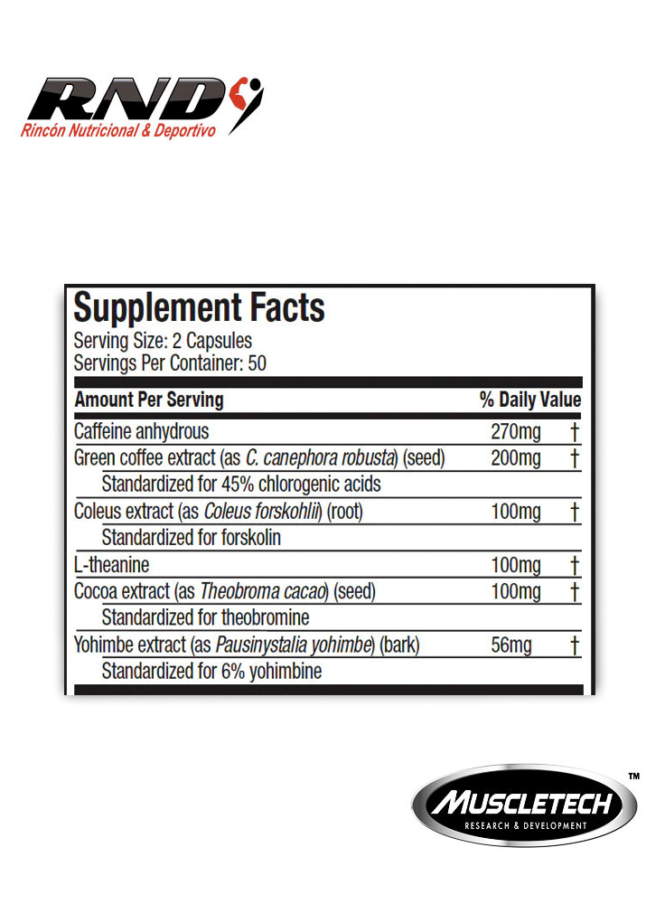 HYDROXYCUT HARDCORE ELITE (50 SERV) AMERICANO