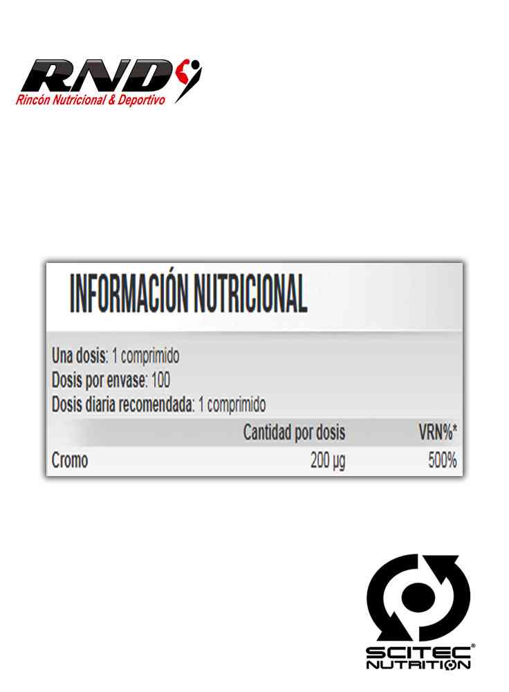 PICOLINATE CHROMIUM (100 SERV)