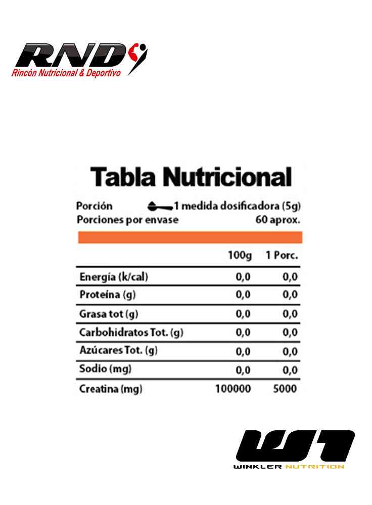 CREATINE MONOHYDRATE ULTRA MICRONIZADA (60 SERV) 