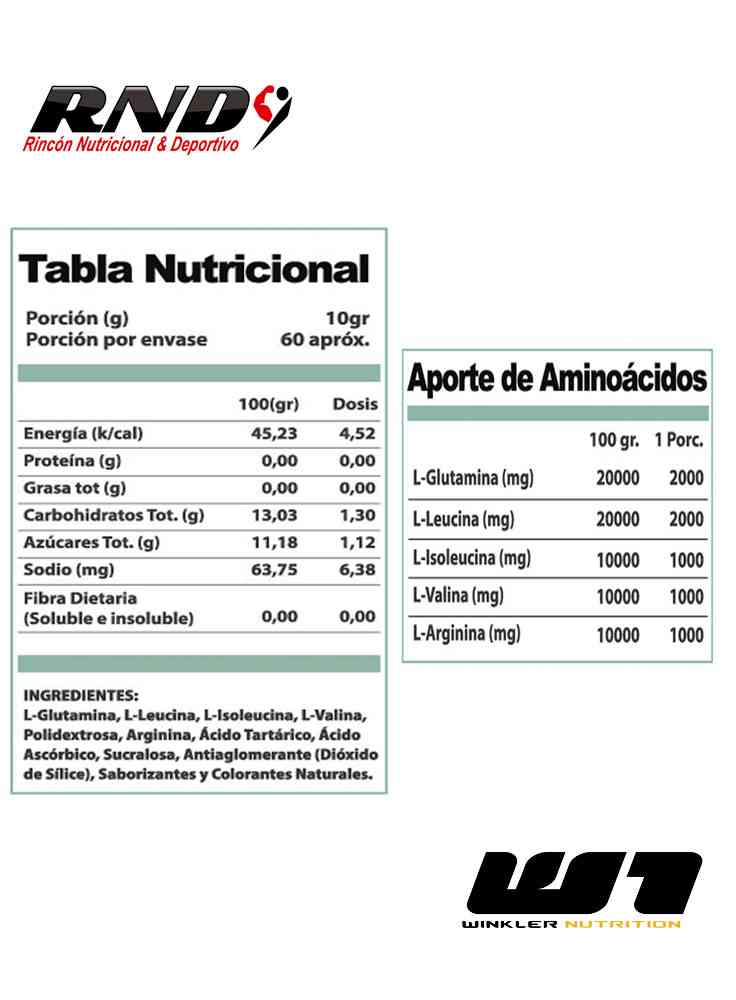 AMINO BCAA + (60 SERV)